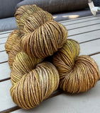 RESERVED for Lisa** Hand Dyed Yarn "Medallion" Merino Worsted SW x 9 Hanks