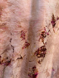 Hand Dyed Silk Shawl/Wrap/Scarf "Random Silk Shawl/Scarf 4" Taupe Brown Gold Fuchsia Pink Yellow Copper Mulberry Silk Shawl 36” x 100” 94cm x 250cm