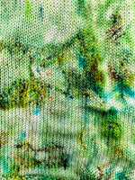 Hand Dyed Yarn "Random Sock Blank 5" Green Emerald Spruce Lime Teal Turquoise Gold Brown Yellow Merino Nylon Fine Fingering Superwash 463yds 100g Sock Blank