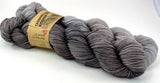 LIMITED Hand Dyed Yarn "Back Deck" + “Charred” Grey Brown Beige Greige Taupe Merino Nylon Fine Fingering Superwash 463yds 100g LISTING is for 2 half-hanks