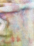 Hand Dyed Yarn "Random Sock Blank 4" Yellow Pink Orange Red Purple Green Blue Merino Nylon Fine Fingering Superwash 463yds 100g Sock Blank